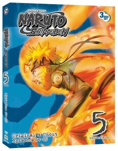 NARUTO ナルト 疾風伝 05 DVD 54-65話 300分収録 北米版