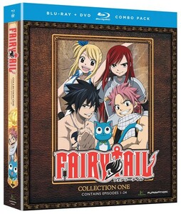 FAIRY TAIL Collection 01 BD+DVD 01-24話 600分収録 北米版