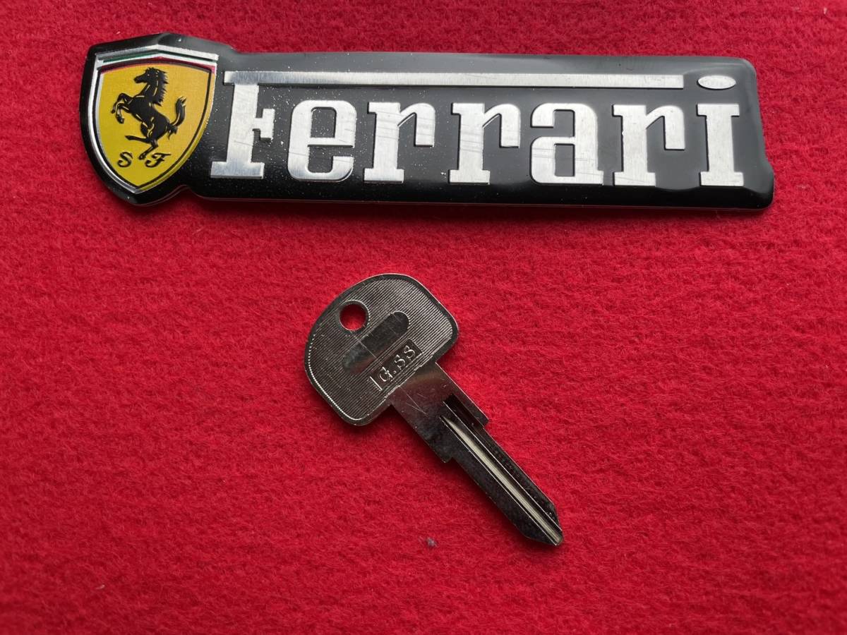 品質重視 Ferrari フェラーリ ブランクキー 当時物 SIPEAオリジナル品