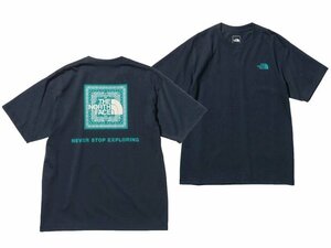 【特別価格】THE NORTH FACE ノースフェイス S/S バンダナスクエアロゴTシャツ/Mサイズ 新品