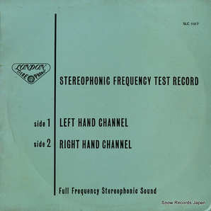 V/A ロンドン・ステレオフォニック周波数テスト・レコード SLC1107の画像1