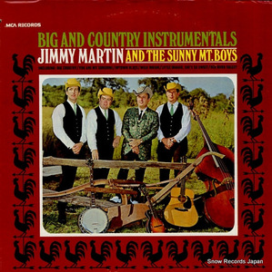 ジミー・マーティン big and country instrumentals MCA-115