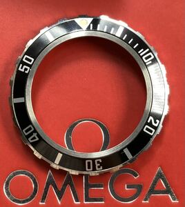 純正 ベゼル オメガシーマスター 200 クオーツ プレボンド OMEGA SEAMASTER quartz QZ bezel pre bond ボーイズ boys ミドルサイズ middle