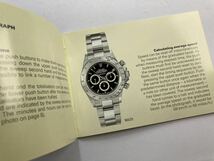 Aシリアル 1999年 冊子 ロレックス コスモグラフ デイトナ オイスター ROLEX COSMOGRAPH DAYTONA YOUR OYSTER booklet 16520 16523 16528_画像5