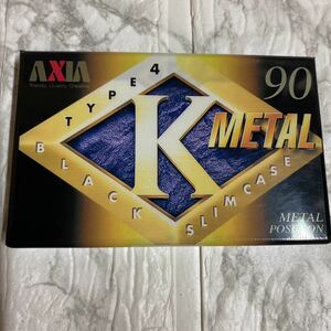 家電サプライ AXIA オーディオカセットテープ K METAL 90分 [KMC90] アクシア メタルテープ　希少　年代物