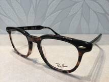 【新品】RayBan レイバン HAWKEYE RB5398F 8284 メガネフレーム ピンクブラウン☆未使用_画像3