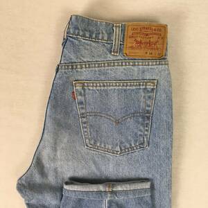 【90s】Levi's リーバイス 610-0217 米国製 91年 テーパード デニム ジーンズ W34 L32 刻印525 ジップフライ