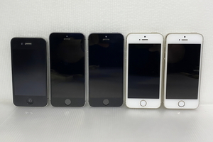 M ◎ iPhone 4s 5s ドコモ 5個セット ジャンク MD241C/A ME332J/A ME334J/A