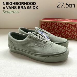 新品レア バンズ ネイバーフッド VANS × NEIGHBORHOOD コラボ ERA エラ 95 DX スエード スニーカー 27.5㎝ 希少 US9.5 グリーン 送料無料の画像1