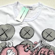 XL 新品 2021AW コムデギャルソンシャツ カウズ KAWS コラボ 半袖 Tシャツ X メンズ Comme des Garcons Shirt FH-T003 ランウェイモデル_画像5