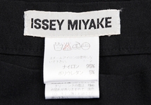 イッセイミヤケISSEY MIYAKE 製品染めナイロンストレッチスカート 黒M 【レディース】_画像10