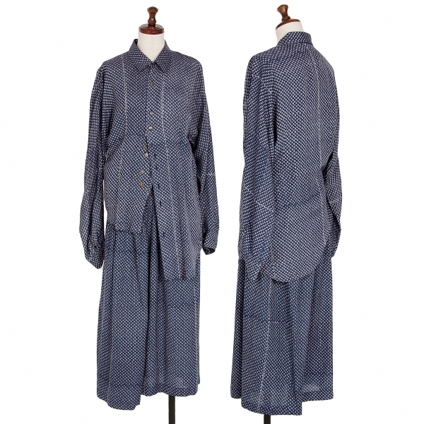トリココムデギャルソンtricot COMME des GARCONS 染めチェック トリココムデギャルソンtricot COMME des GARCONS 染めチェック