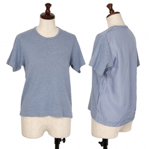  Toriko Comme des Garcons tricot COMME des GARCONS.. ткань необычность материалы переключатель футболка бледно-голубой M ранг [ женский ]