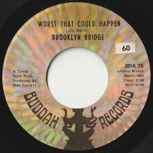 Brooklyn Bridge Worst That Could Happen / Your Kite, My Kite Buddah US BDA 75 202611 ROCK POP ロック ポップ レコード 7インチ 45