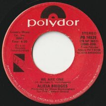 Alicia Bridges Body Heat / We Are One Polydor US PD 14539 202741 SOUL DISCO ソウル ディスコ レコード 7インチ 45_画像2