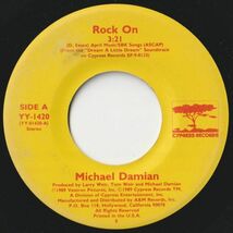 Michael Damian, Blue Future Rock On / Where Is She Cypress US YY-1420 202807 ROCK POP ロック ポップ レコード 7インチ 45_画像1