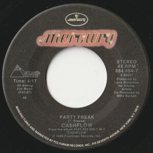 Ca$hflow Party Freak / It's Just A Dream Mercury US 884 454-7 202822 SOUL FUNK ソウル ファンク レコード 7インチ 45