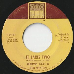 Marvin Gaye, Kim Weston It Takes Two / It's Got To Be A Miracle Tamla US T-54141 202845 SOUL ソウル レコード 7インチ 45