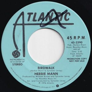 Herbie Mann Birdwalk / Birdwalk Atlantic US 45-3390 202950 JAZZ ジャズ レコード 7インチ 45