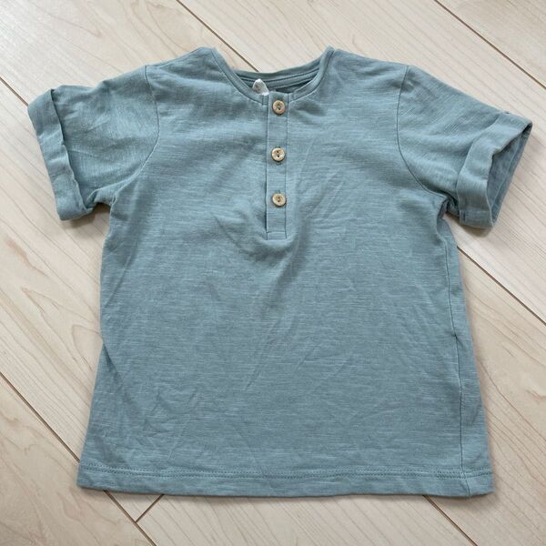 h&m オーガニックコットン 半袖tシャツ86