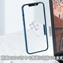 匿名発送 送料無料 スマホスタンド マグネットアーム 折りたたみ スマートフォンスタンド 携帯スタンド スマホホルダー ピンク_画像6