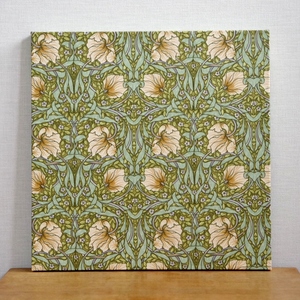  fabric panel William Morris William Maurice Pimpernel 30×30cm art panel interior ornament cloth 