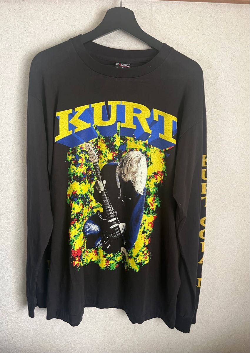 KURT COBAIN】カートコバーン 2003 コピーライト Tシャツ L｜Yahoo