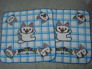 * Nontan towel handkerchie 2 sheets * blue 