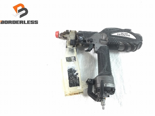 ☆中古品☆HITACHI 日立工機41mm 高圧ねじ打機WF4H2 ねじ打ち機ビス打