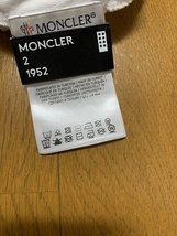 S 美品 MONCLER 2 1952 Tシャツ_画像5