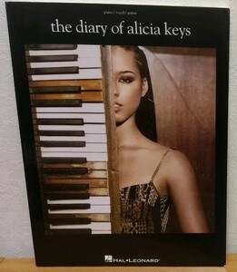 ピアノ弾き語り Alicia Keys / The Diary of Alicia Keys　アリシア・キーズ ハル・レナード Hal Leonard