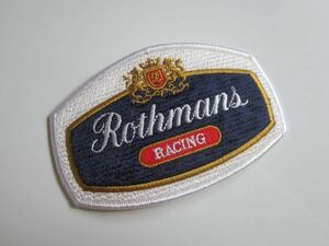Rothmans RACING ロスマンズ レーシング タバコ ビール レーシング ロゴ ワッペン/自動車 バイク F1 スポンサー 191