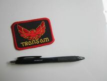 ビンテージ TRANS AM トランザム ファイヤーバード アメ車 外車 ロゴ ワッペン/エンブレム 自動車 バイク レーシング スポンサー 92_画像5