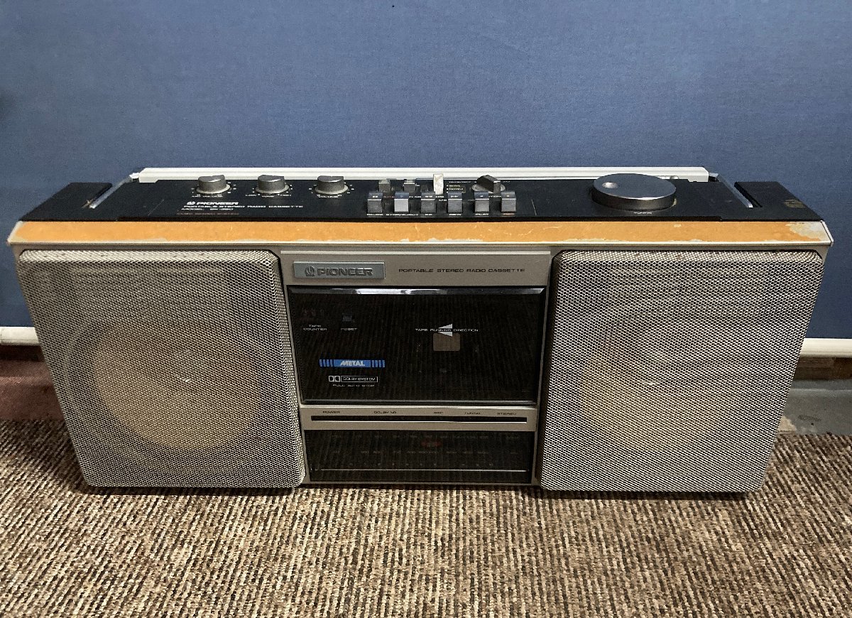 Pioneer SK-70 ラジカセ ヴィンテージ 当時物 レトロ スピーカー www