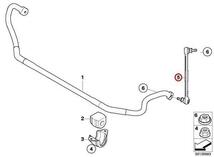 BMW E90 E91 E92 E93 320i 323i 325i 330i 335i E89 Z4 フロント スタビリンク スタビライザー ベントラムサポート スタビロッド 左右 OEM_画像2