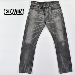 EDWIN エドウイン ★ 日本製 5052RV ブラック デニム ジーンズ パンツ 黒 メンズ 30