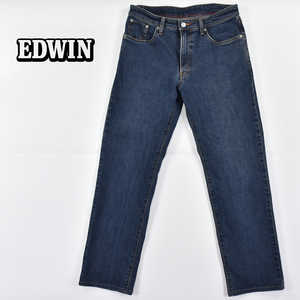 EDWIN エドウイン ★ 日本製 ED503F フレックス ストレート ハイパワーストレッチ デニム ジーンズ パンツ インディゴ メンズ 32