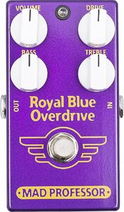 MAD PROFESSOR Royal Blue Overdrive FAC マッドプロフェッサー エフェクター FACTORY Series オーバードライブ