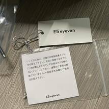 新品未使用 E5 eyevan M3 アイヴァン サングラス メガネ_画像3