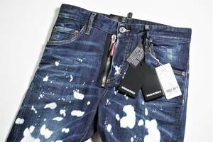 【新品/正規品】完売モデル 9.7万 44 Dsquared2 ディースクエアードSEXY TWIST JEAN S74LB0964 ラグジュアリー ストレッチ デニム