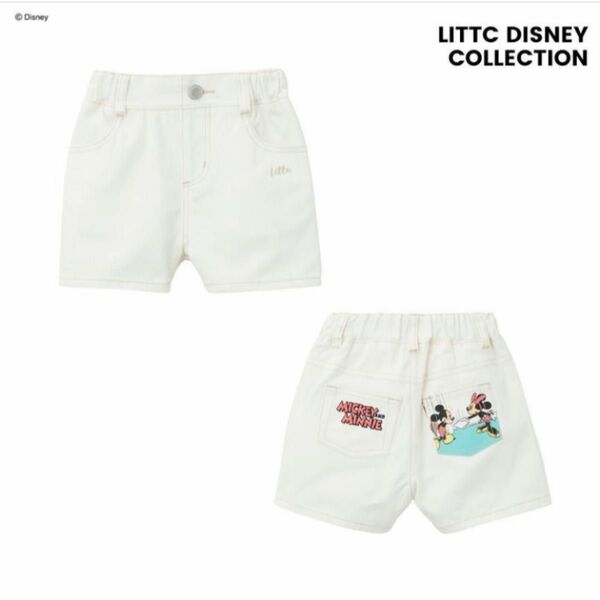 リトシー Disneycollection ホワイトデニムパンツ