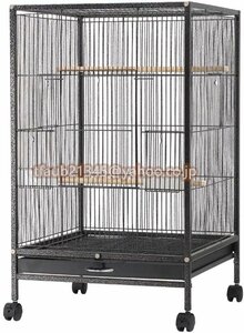 [ke- leaf shop ] bird cage bird cage bird gauge large gorgeous cage large several .. parakeet parrot cage o turtle se regulation button writing bird 