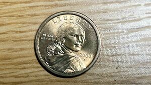LIBERTY ONE DOLLAR 2000年　アメリカ硬貨