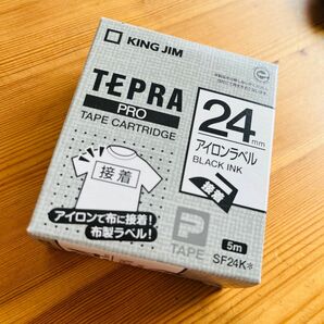 テプラ アイロンラベル24mm