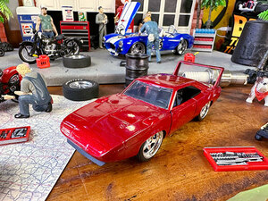 Jada movie [ The Fast and The Furious ] die-cast minicar 1/32 scale (dom/ Dodge Charger Daytona )