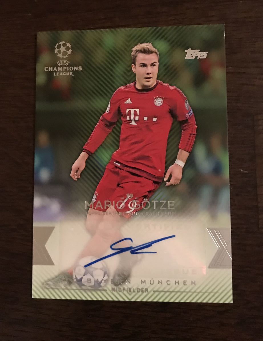 2022-23 Topps Crystal Premium UEFA Champions League AUTO 直筆