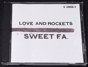 Love And Rockets - Sweet F.A. US盤 CD American Recordings/Beggars Banquet - 9 43058-2 ラブ&ロケッツ 1996年 BAUHAUS, Peter Murphy