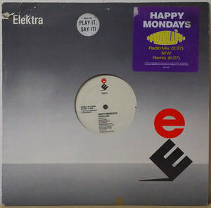 Happy Mondays - [Promo盤] Hallelujah US盤 12inch Elektra - ED 5450 ハッピー・マンデーズ 1990年 The Stone Roses, OASIS, Blur