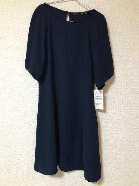 ZARA シフォンワンピース 新品未使用タグ付き お値下げ不可