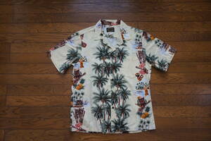 ◇　HAWAIIAN　RESERVE　COLLCTION　ハワイアン リザーブ　◇　ハワイ製 　半袖アロハシャツ　◇　size M　　